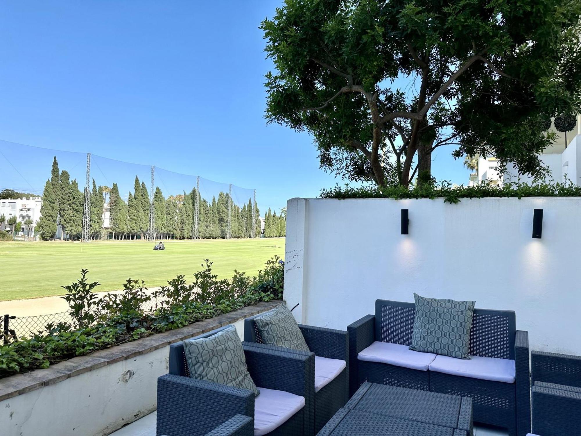 Apartment Blue House In Guadalmina Baja, With A Large Terrace Overlooking The Golf Marbella